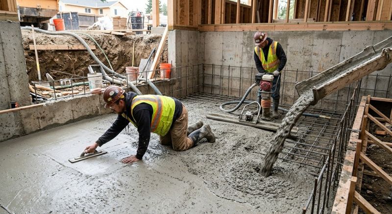 Basement Concrete Installation in Ashland, NE