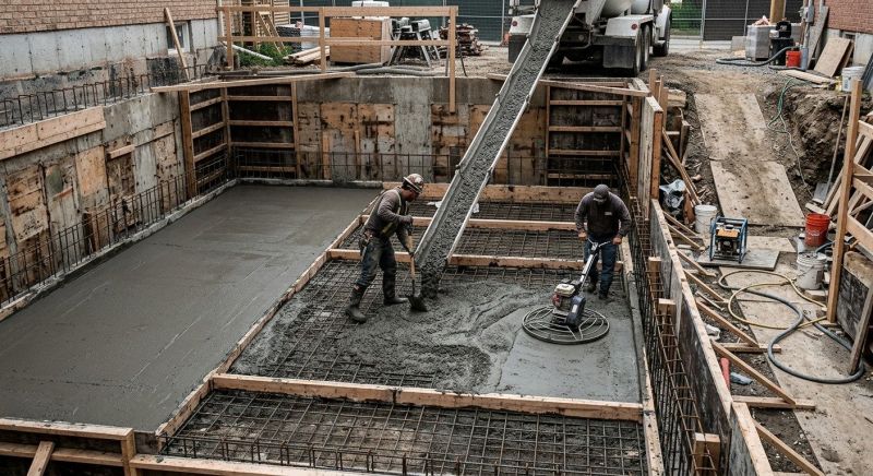 Basement Concrete Installation in Ashland, NE