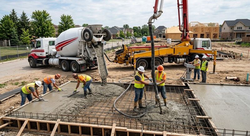 Cement Pouring Service in Lincoln, NE