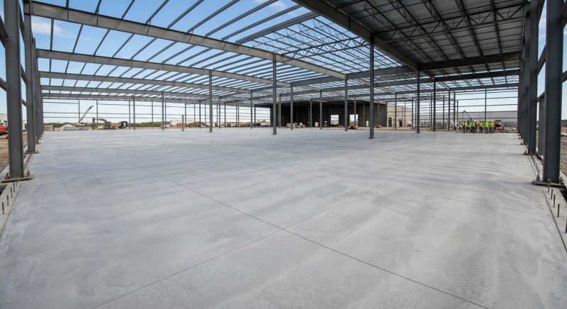 Commercial Slab Installation in Elmwood, NE