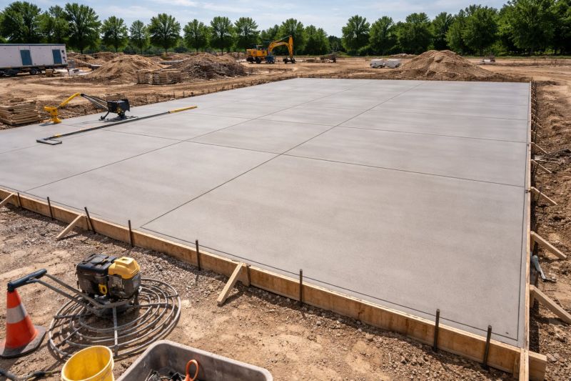 Commercial Slab Installation in Hickman, NE