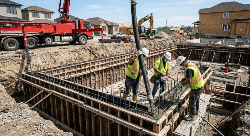 Concrete Basement Pouring in Lincoln, NE
