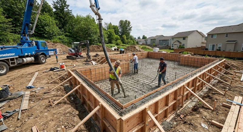 Concrete Foundation Installation in Ashland, NE