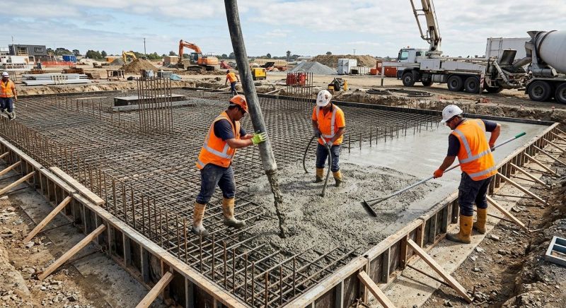 Concrete Foundation Pouring in Lincoln, NE