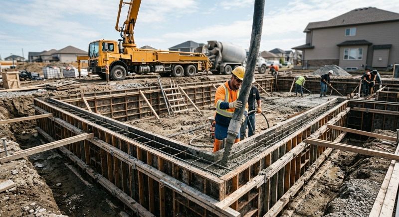 Foundation Wall Pouring in Elmwood, NE
