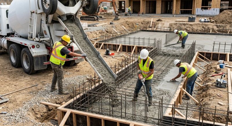 Foundation Wall Pouring in Hickman, NE