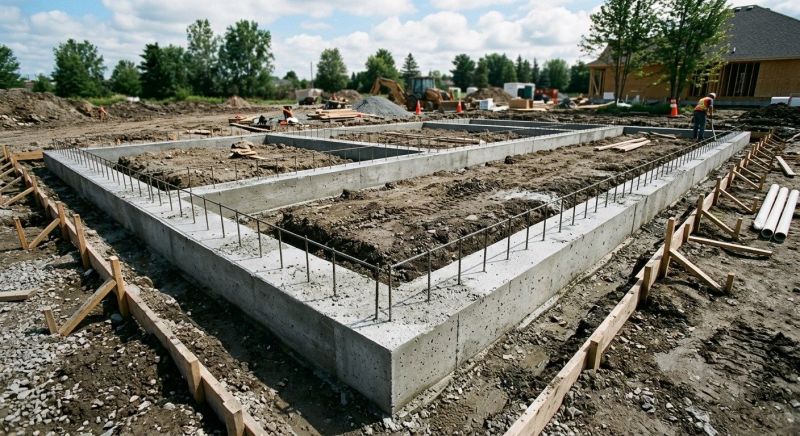House Footing Construction in Lincoln, NE